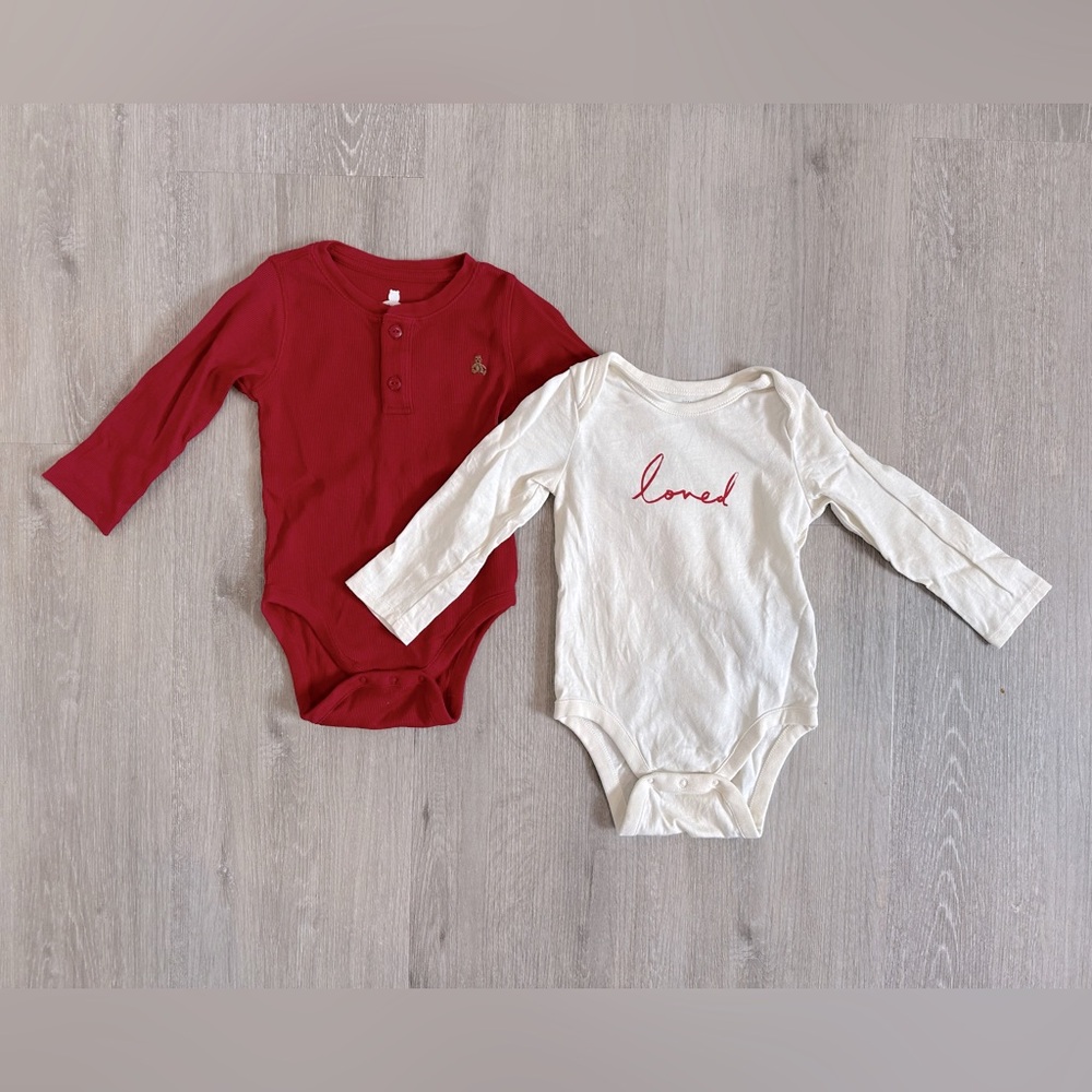 Baby Gap Baby Boys Onesies - Size 18-24 Months